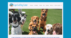 Desktop Screenshot of capecoddogcenter.com